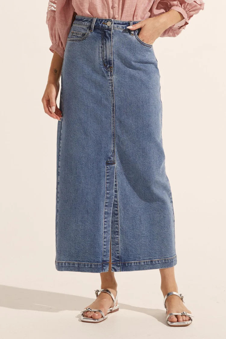 Meridian skirt Denim wash